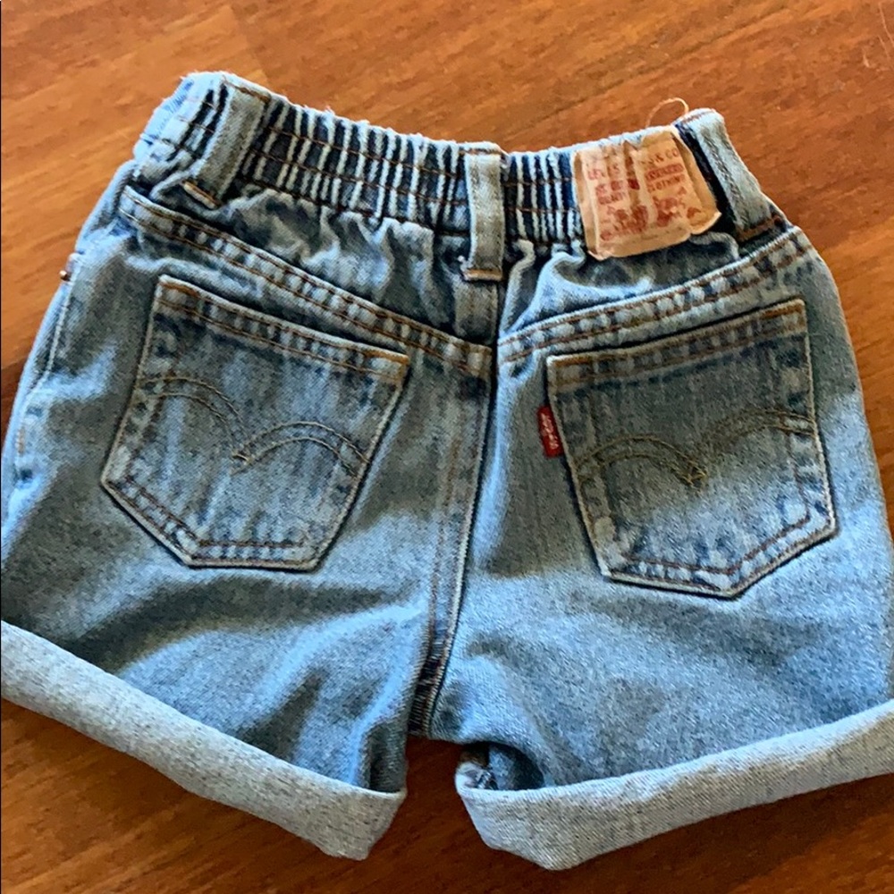 Vintage Levi’s Jean shorts boy or girl sz 2-3t